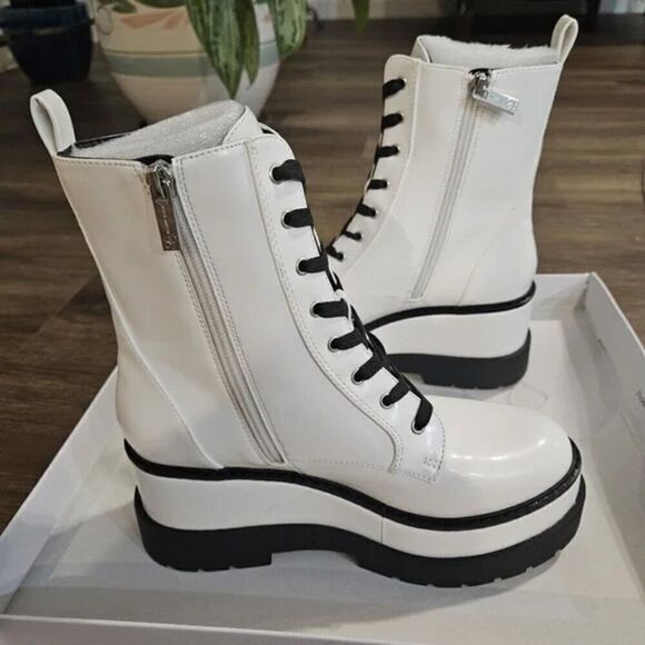 Jessica Simpson Imelda Platform Combat Boot - new in box - 7 ($180) - Picture 9 of 13